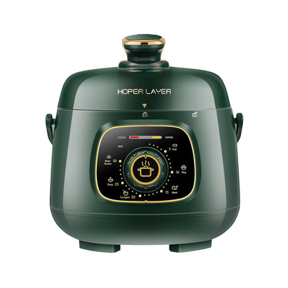 Hoper Layer Mini Electric Pressure Cooker - HL-MP160 3-Cup Small Rice Cooker V940-HL-MP160