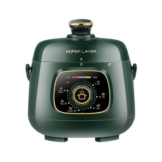 Hoper Layer Mini Electric Pressure Cooker - HL-MP160 3-Cup Small Rice Cooker V940-HL-MP160