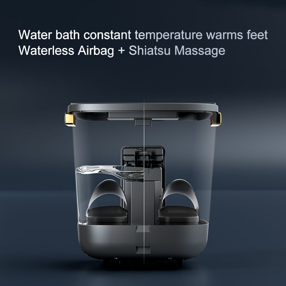 Hoper Layer Foot SPA Airbag Squeezing Foot Bath Massager Dry and Wet Dual-use QN-01 V940-QN-01