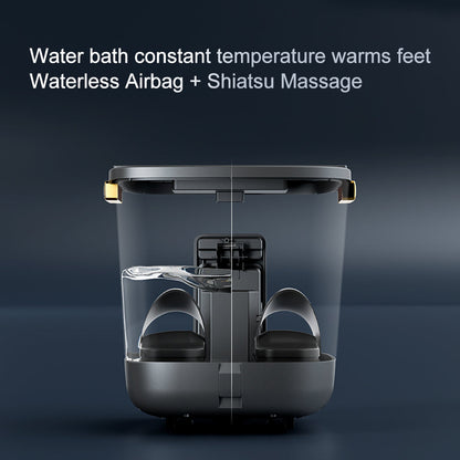 Hoper Layer Foot SPA Airbag Squeezing Foot Bath Massager Dry and Wet Dual-use QN-01 V940-QN-01