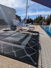 Alfresco 1.8m x 1.8m Recycled Poly Camping Mat V941-ALFRESCO1X1