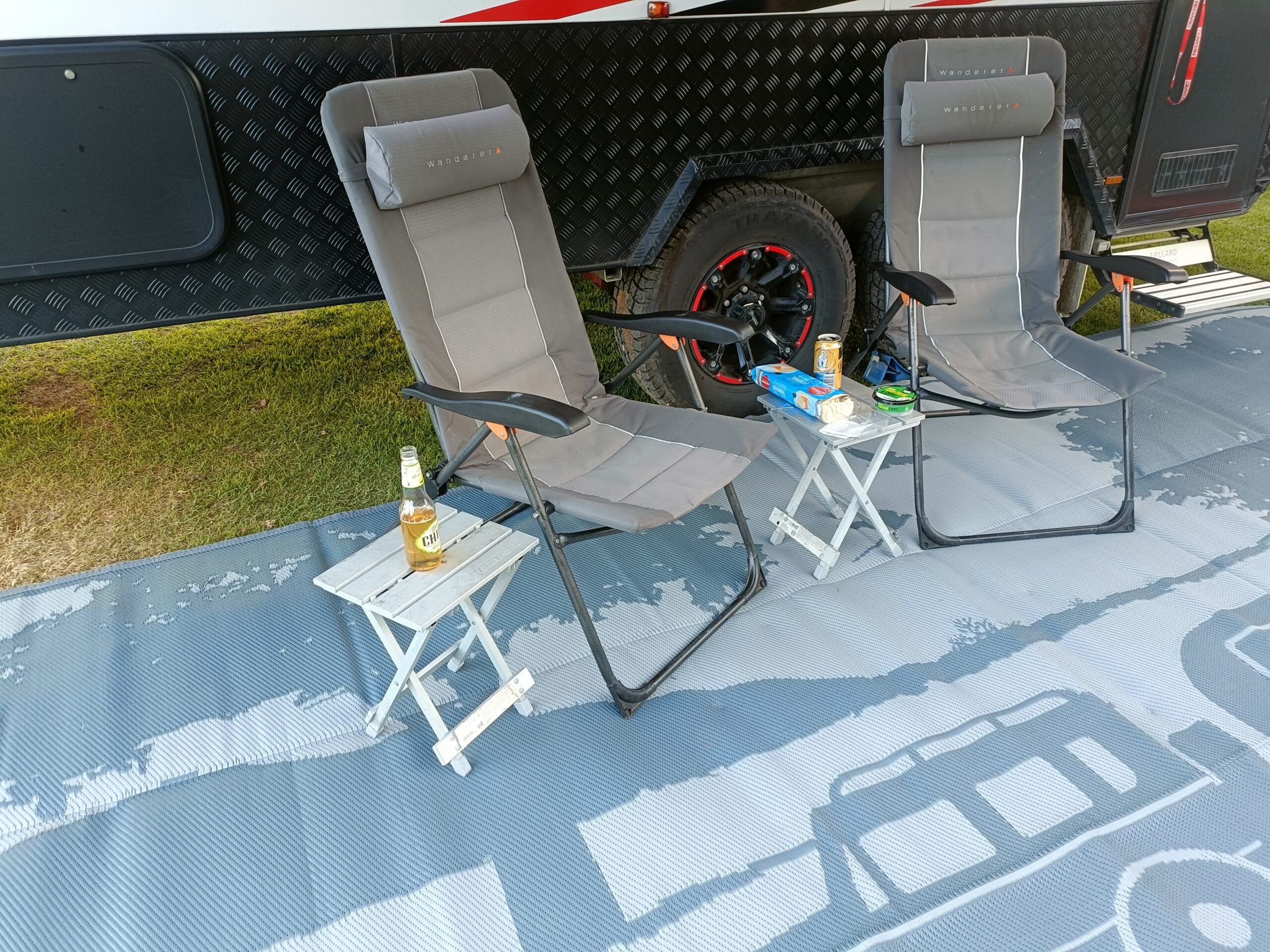 Caravan Camping 5m x 2.4m recycled mat V941-CARAVAN5