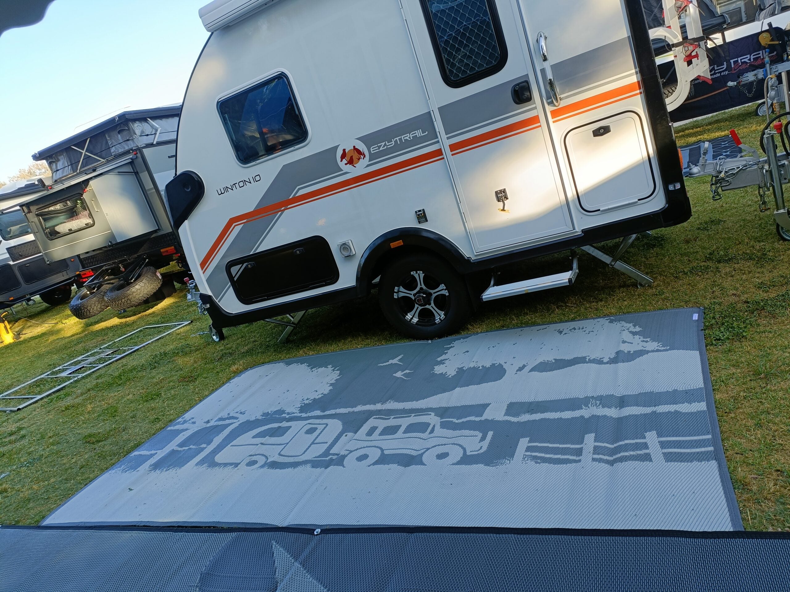 Caravan Camping 6m x 2.4m recycled mat V941-CARAVAN6