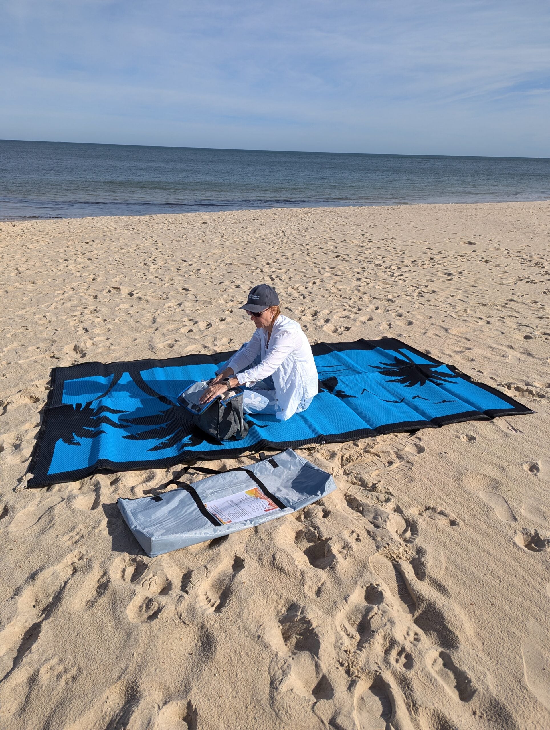 Coast 3m x 1.8m recycled poly mat V941-COAST3X1.8