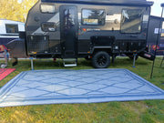 Diamond 4m x 2.4m recycled poly mat V941-DIAMOND4
