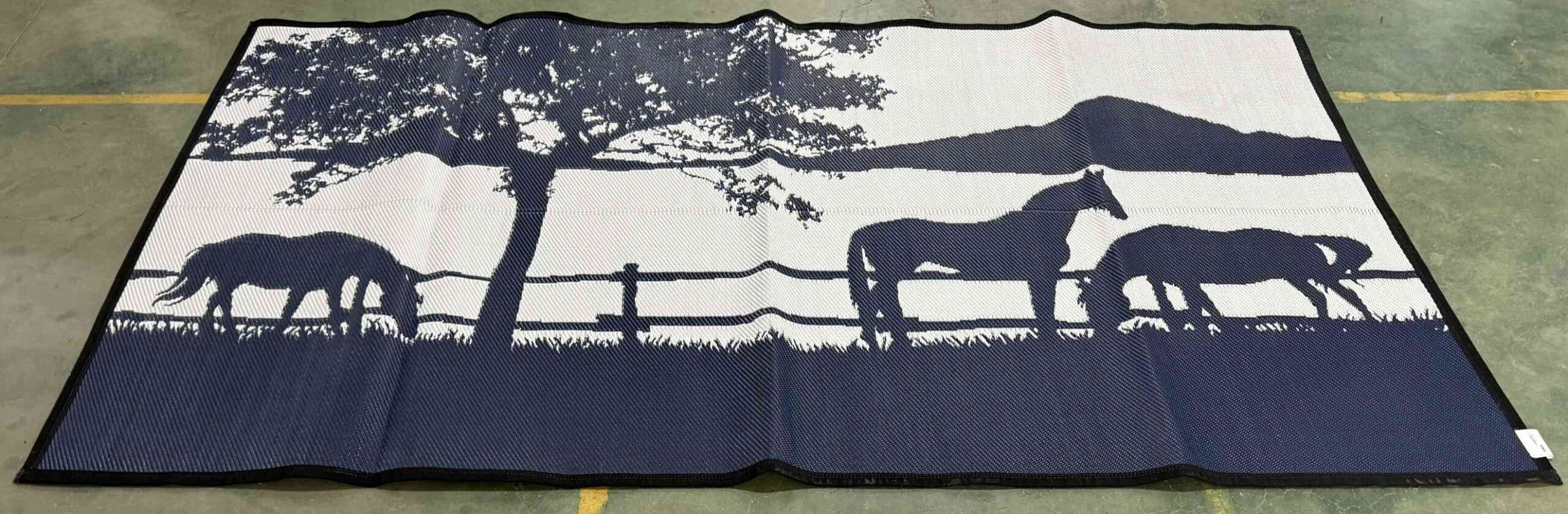 Ranch 5m x 2.4m recycled poly mat V941-RANCH5