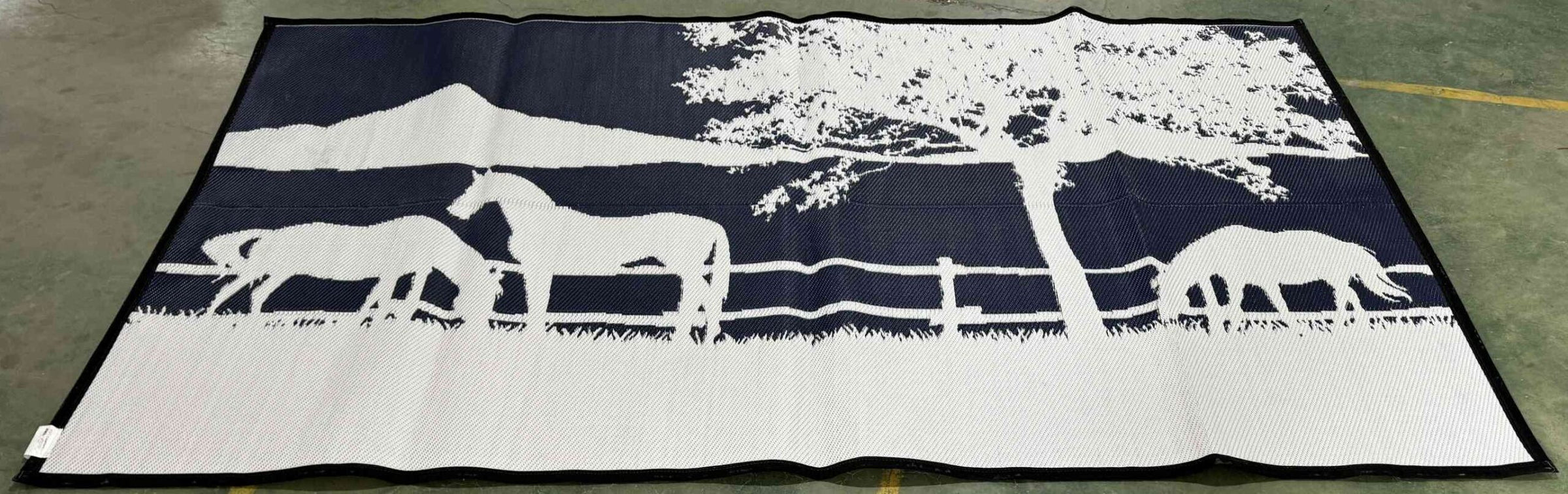 Ranch 5m x 2.4m recycled poly mat V941-RANCH5