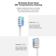 DR.BEI Sonic Electric Toothbrush Rechargeable Waterproof Wireless Portable Ultrasonic Whitening Toothbrush V943-6970763913159