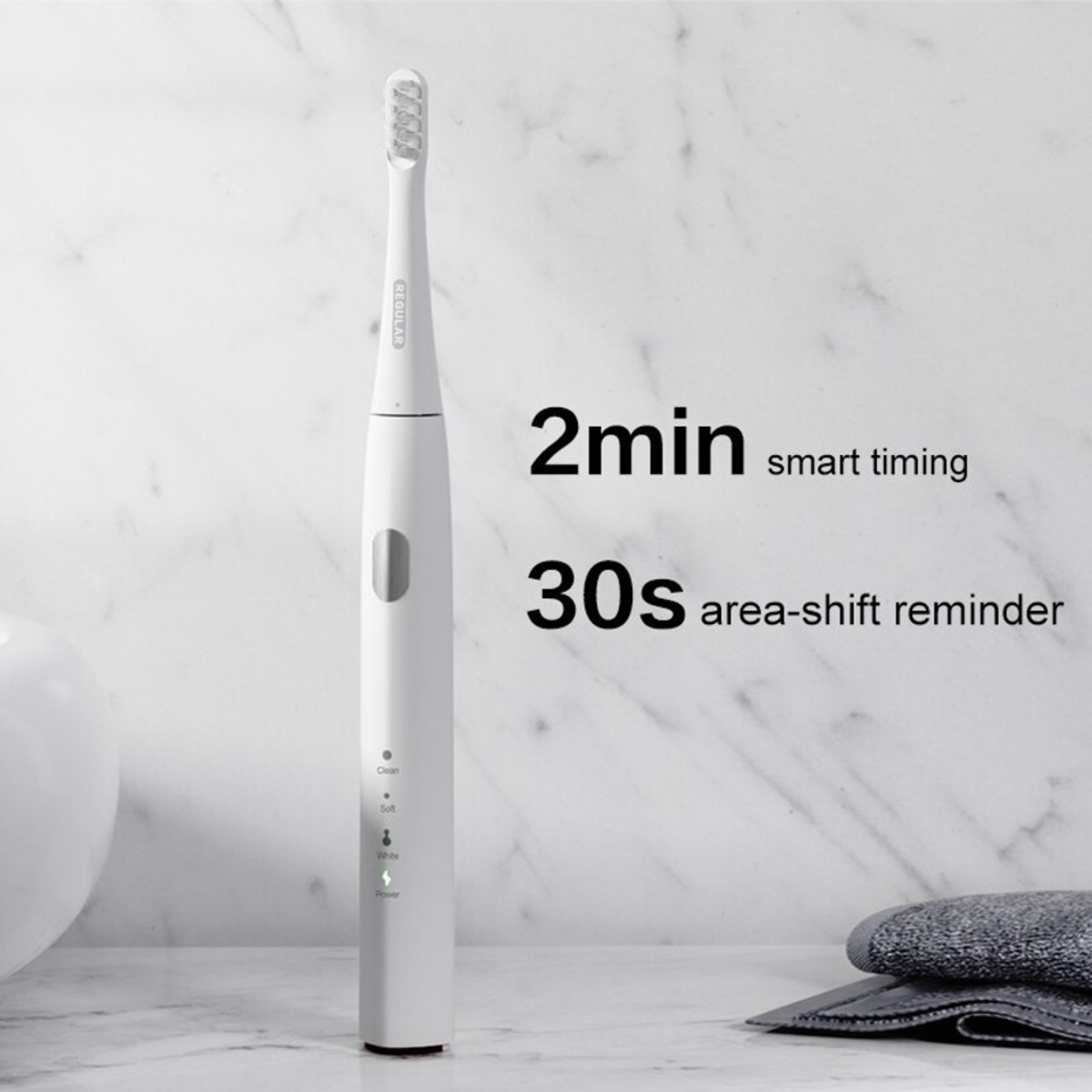 DR.BEI Sonic Electric Toothbrush GY1 White V943-6970763913586