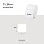NiiMbot white label paper 21*21mm 300 Pcs For B21/B3S/B1 V943-B-PAPER-R2121-300