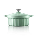 BUYDEEM CP521 Enameled Cast-Iron Dutch Oven V943-CP521-GREEN