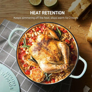 BUYDEEM CP521 Enameled Cast-Iron Dutch Oven V943-CP521-GREEN
