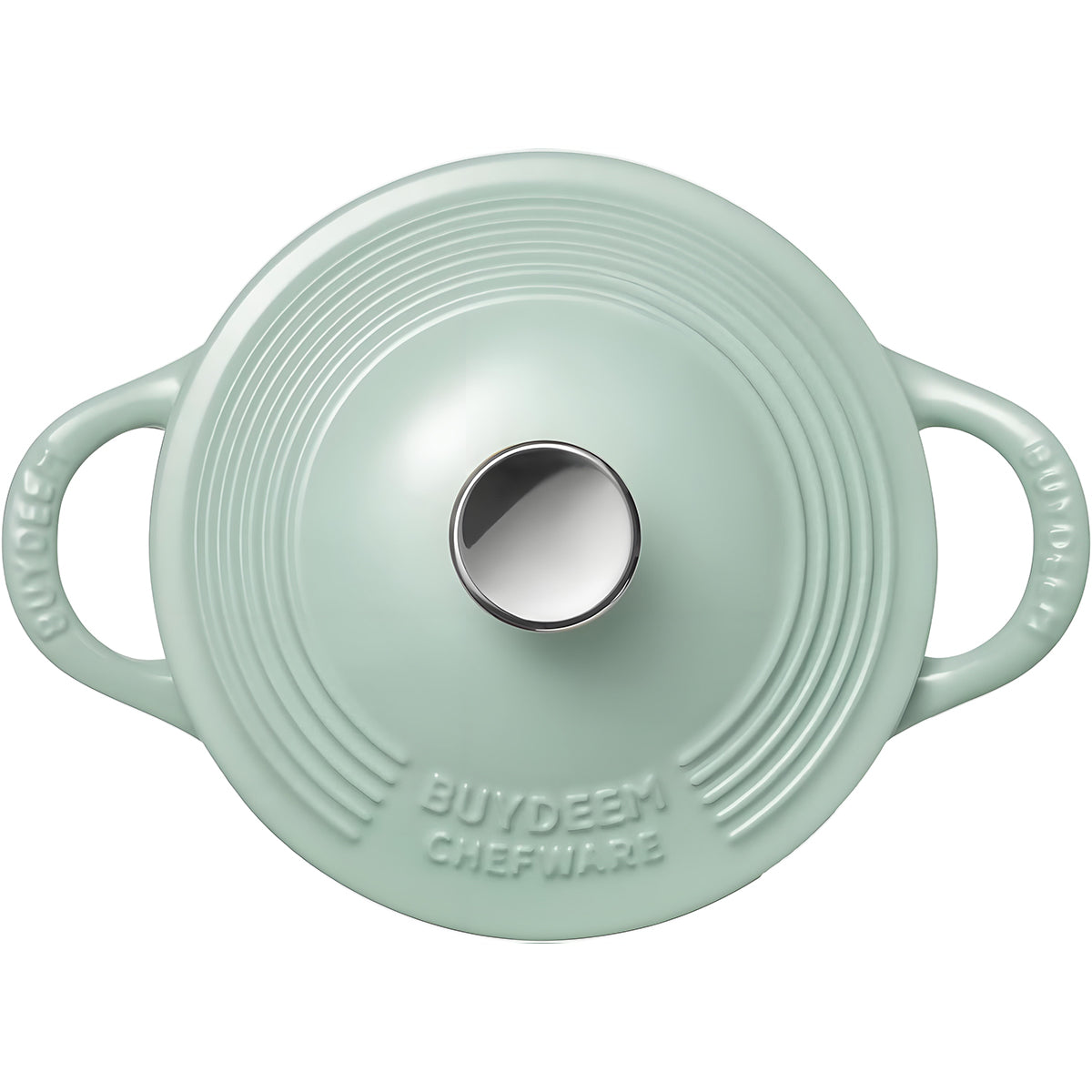 BUYDEEM 1.8L Enameled Cast Iron Dutch Oven CP541 V943-CP541-GREEN