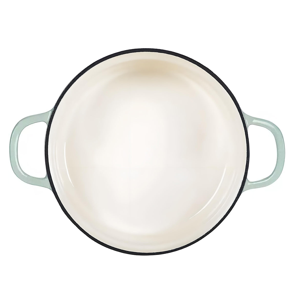 BUYDEEM Enameled Cast-Iron Dutch Oven V943-CP552-GREEN