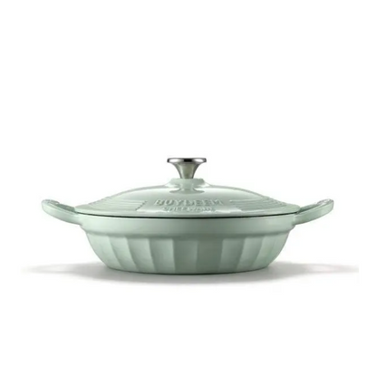 BUYDEEM CP581 Enameled Cast Iron Dutch Oven V943-CP581-28CM-GREEN