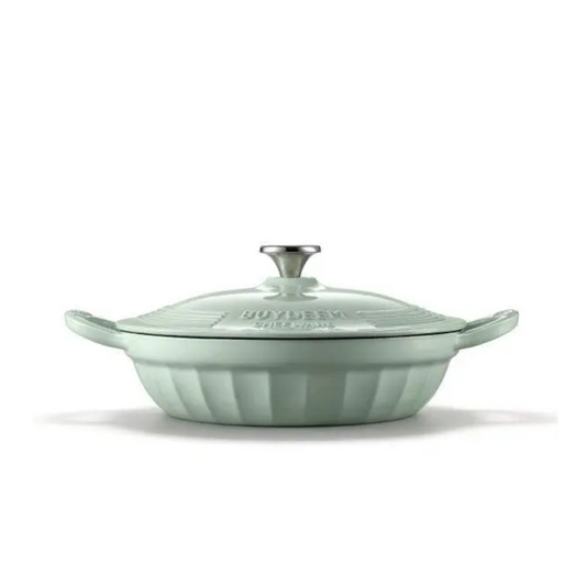 BUYDEEM CP581 Enameled Cast Iron Dutch Oven V943-CP581-28CM-GREEN