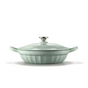 BUYDEEM CP581 Enameled Cast Iron Dutch Oven V943-CP581-28CM-GREEN