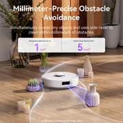 Narwal Freo Z10 Robotic Vacuum and Mop Cleaner - Covers Every Angle Without Any Tangles V943-FREO Z10