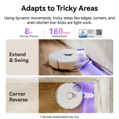 Narwal Freo Z10 Robotic Vacuum and Mop Cleaner - Covers Every Angle Without Any Tangles V943-FREO Z10