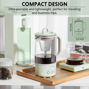 BUYDEEM Mini Multi-function Tea/Coffee Maker K32 600ml V943-K32AU-GREEN