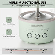 BUYDEEM Mini Multi-function Tea/Coffee Maker K32 600ml V943-K32AU-GREEN