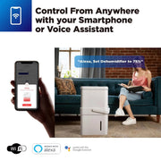 Midea Smart Cube Dehumidifier 20L/Day 12L Water Tank Compact Storage Full Water Warning V943-MDDM20