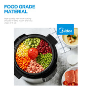 Midea 5.7L 12 Programs Pressure Cooker V943-MPC60010ADKH