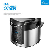Midea 5.7L 12 Programs Pressure Cooker V943-MPC60010ADKH