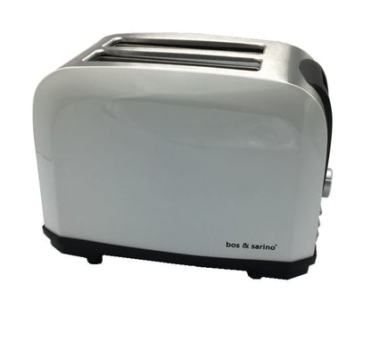 BOS & SARINO 2 Slice White Toaster V949-BST1003