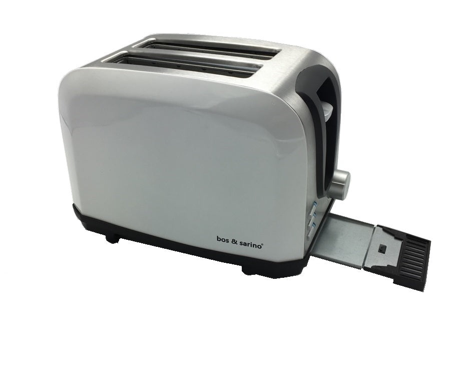 BOS & SARINO 2 Slice White Toaster V949-BST1003