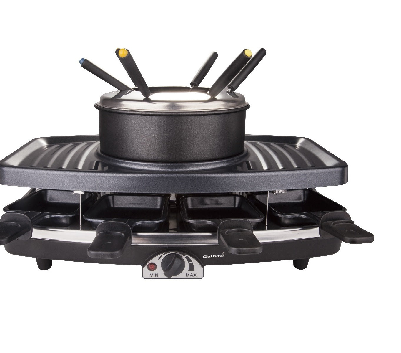 GALLIDEI Fondue & Raclette Grill V949-GRG1001