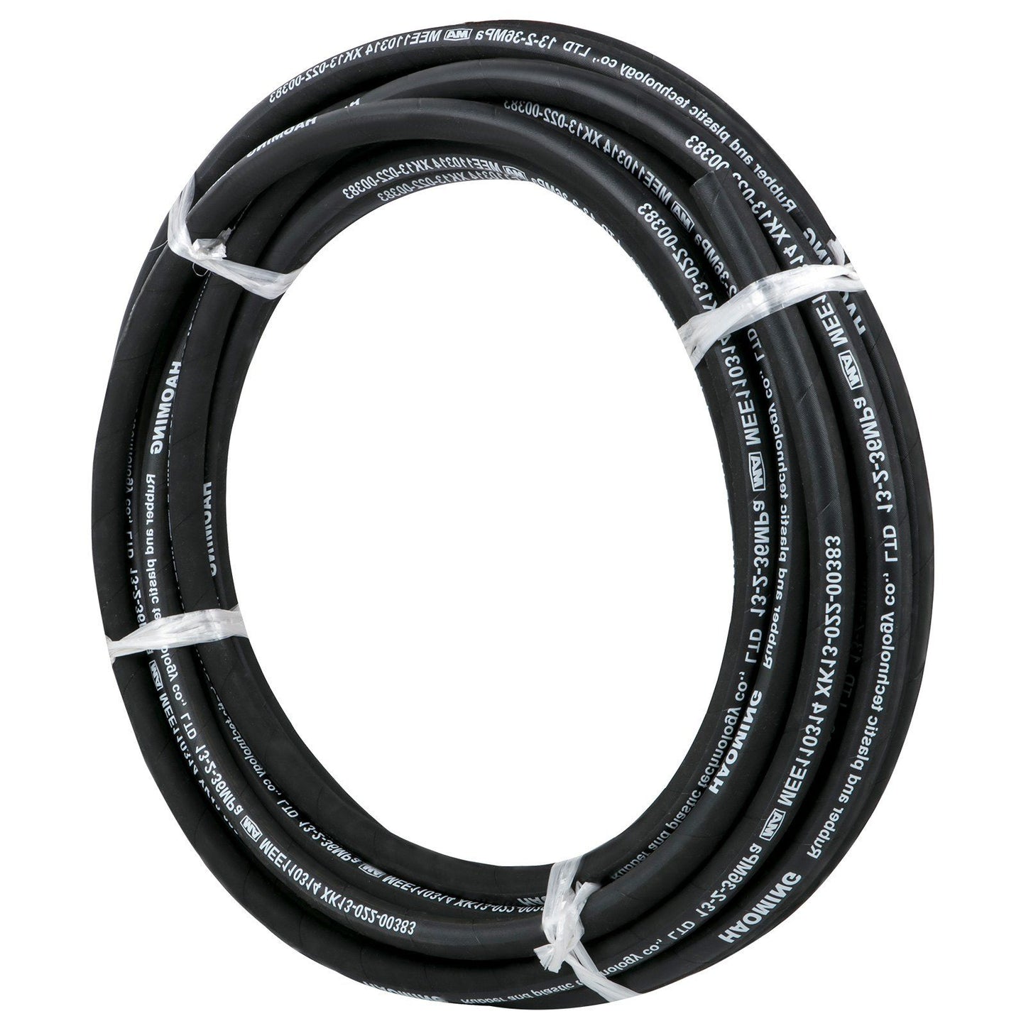 Hydraulic Hose 15m Rubber Hydraulic Hoses with 2 High-Tensile Steel Wire Braid, Inner Diameter 1/2 Inch, 5000 V952-00PSIX5NJR2YV2MH3V0