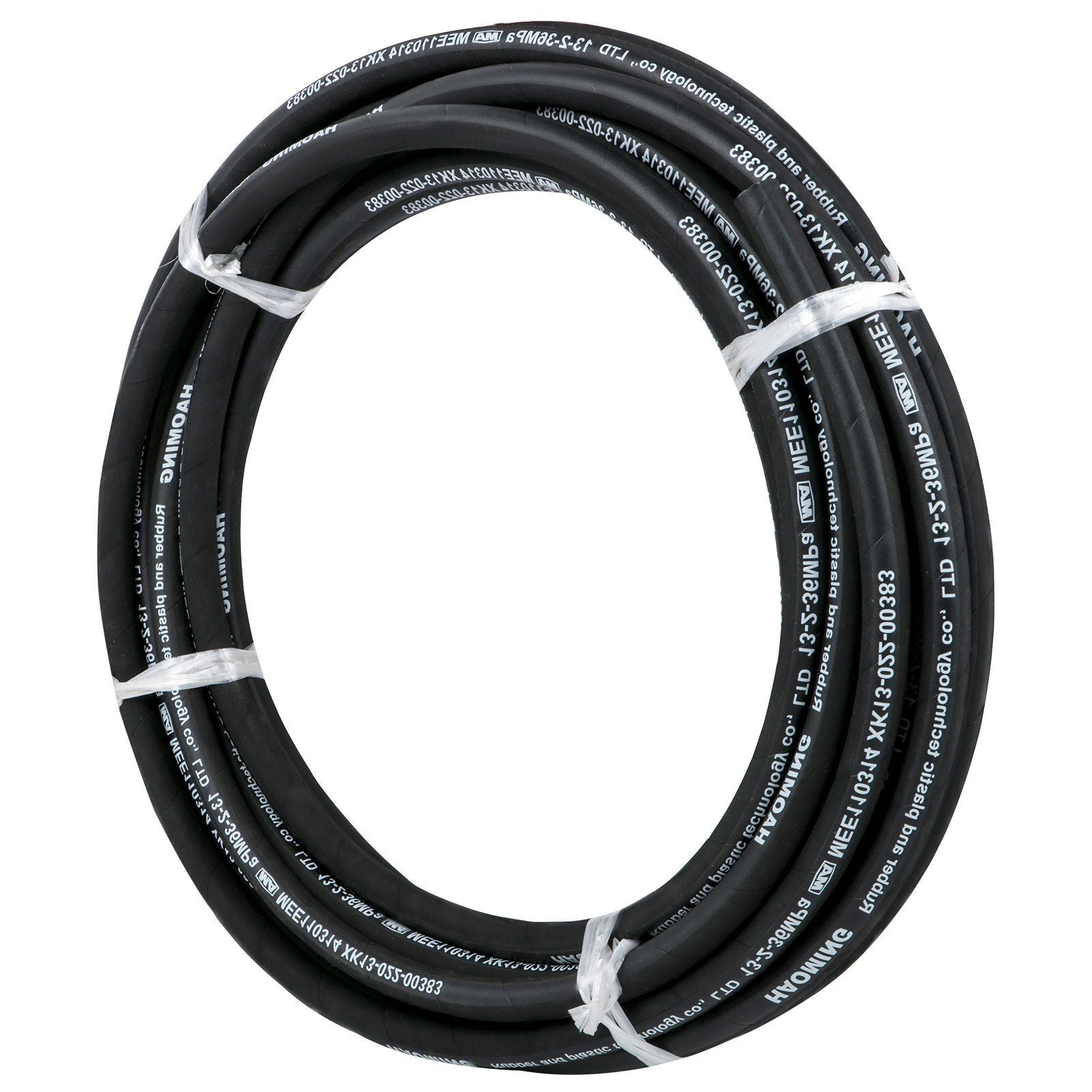 Hydraulic Hose 15m Rubber Hydraulic Hoses with 2 High-Tensile Steel Wire Braid, Inner Diameter 1/2 Inch, 5000 V952-00PSIX5NJR2YV2MH3V0