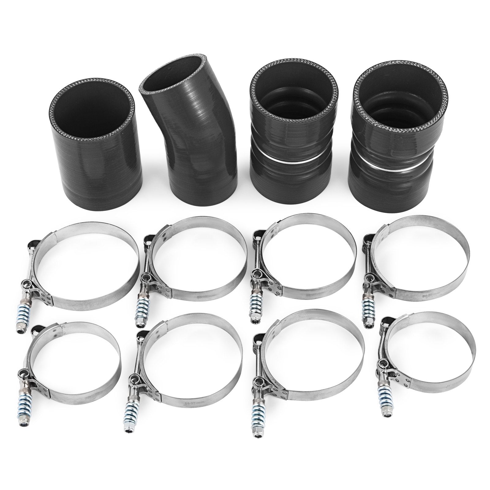 Fit Ford 03-07 6.0L V8 Powerstroke Diesel Turbo Intercooler Pipe and Boot Kit V952-03-07HSFTZLQ00001V0