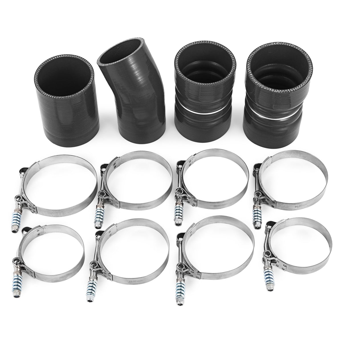 Fit Ford 03-07 6.0L V8 Powerstroke Diesel Turbo Intercooler Pipe and Boot Kit V952-03-07HSFTZLQ00001V0