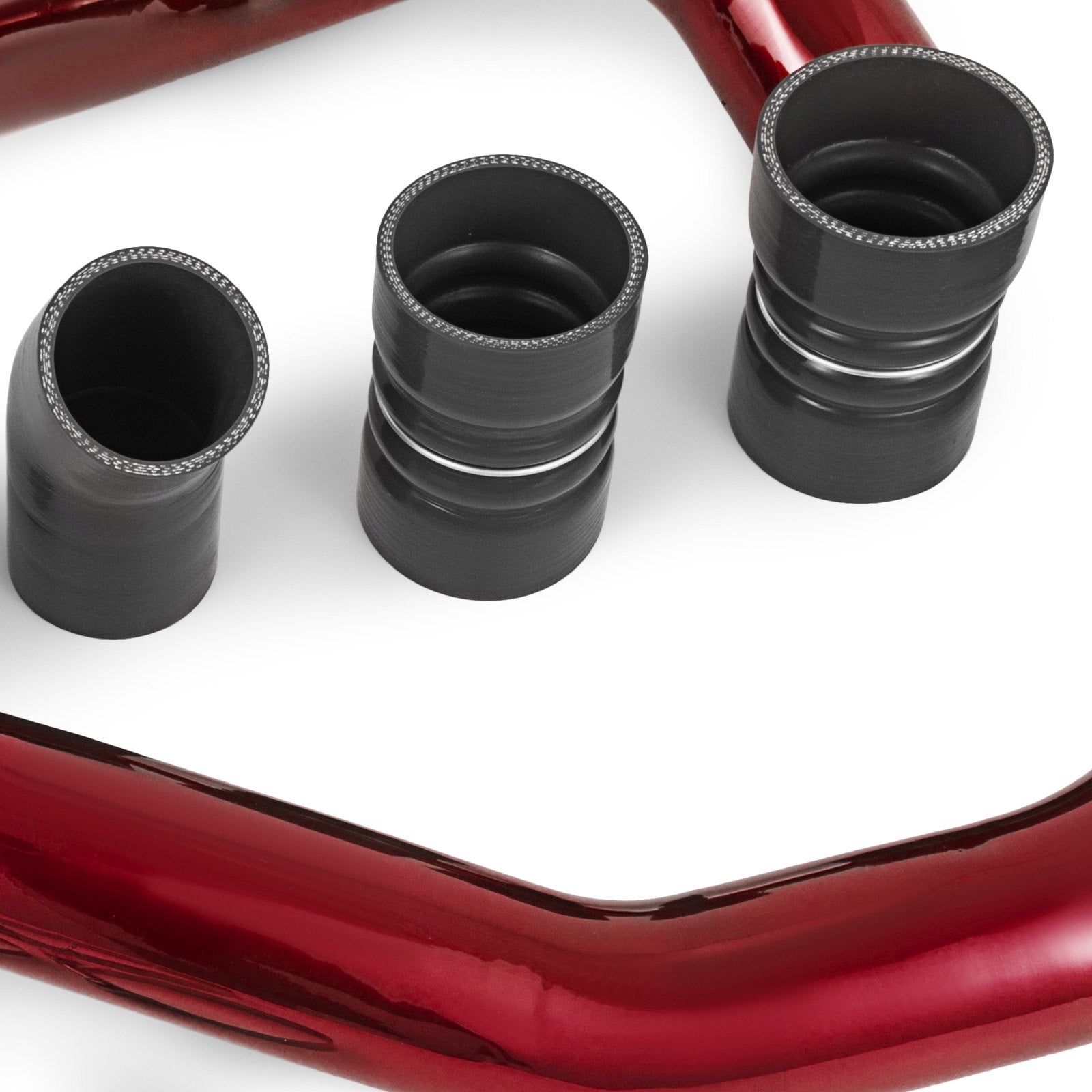 Fit Ford 03-07 6.0L V8 Powerstroke Diesel Turbo Intercooler Pipe and Boot Kit V952-03-07HSFTZLQ00001V0