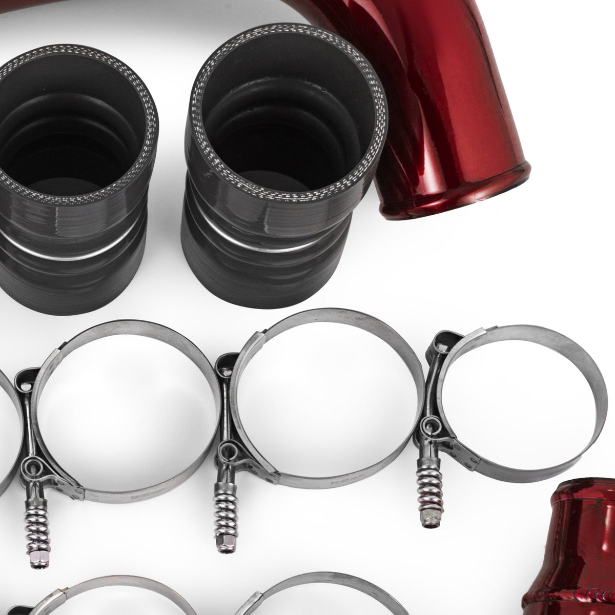 Fit Ford 03-07 6.0L V8 Powerstroke Diesel Turbo Intercooler Pipe and Boot Kit V952-03-07HSFTZLQ00001V0