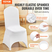 Stretch Spandex Folding Chair Covers, Universal Fitted Arched Front Cover, Removable Washable Protective V952-100PCSGXBSYT00001V0