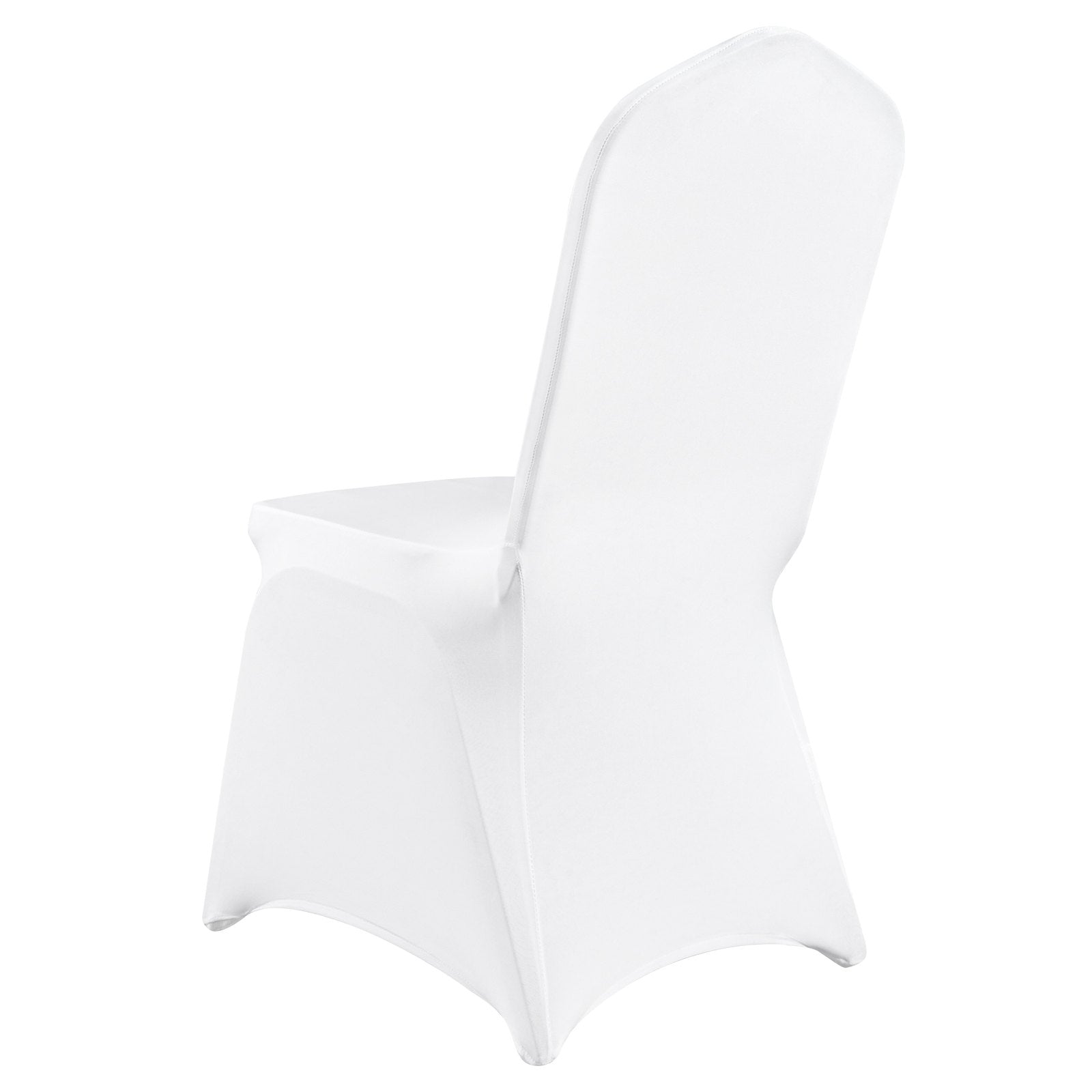 Stretch Spandex Folding Chair Covers, Universal Fitted Arched Front Cover, Removable Washable Protective V952-100PCSGXBSYT00001V0