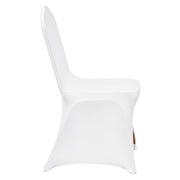 Stretch Spandex Folding Chair Covers, Universal Fitted Arched Front Cover, Removable Washable Protective V952-100PCSGXBSYT00001V0
