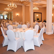 Stretch Spandex Folding Chair Covers, Universal Fitted Chair Cover, Removable Washable Protective Slipcovers, V952-100PCSQBHLYYT0001V0