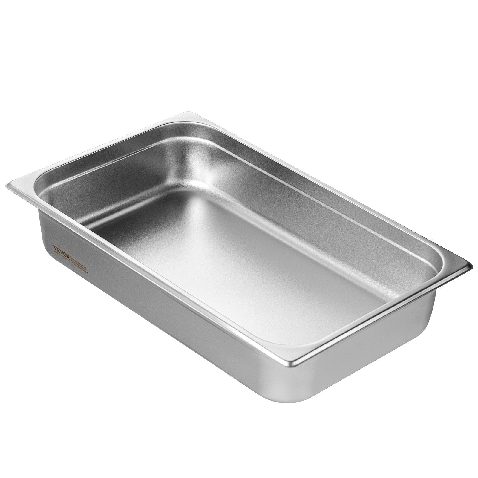 6 Pack Hotel Pans, Full Size Anti-Jam Steam Pan, 0.8mm Thick Stainless Steel Restaurant Steam Table Pan, V952-11QCCPWG4YCSYANA6V0