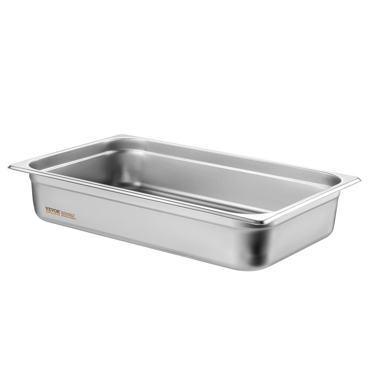 6 Pack Hotel Pans, Full Size Anti-Jam Steam Pan, 0.8mm Thick Stainless Steel Restaurant Steam Table Pan, V952-11QCCPWG4YCSYANA6V0