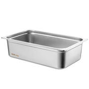 6 Pack Hotel Pans, Full Size Anti-Jam Steam Pan, 0.8mm Thick Stainless Steel Restaurant Steam Table Pan, V952-11QCCPWG6YCSQE87TV0