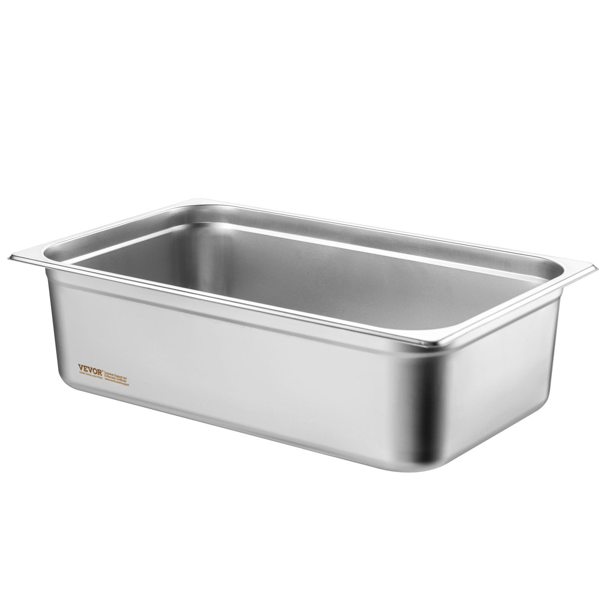 6 Pack Hotel Pans, Full Size Anti-Jam Steam Pan, 0.8mm Thick Stainless Steel Restaurant Steam Table Pan, V952-11QCCPWG6YCSQE87TV0