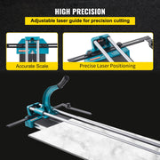 Manual Tile Cutter 1200mm Cutting Machine w/ Laser for Ceramic V952-120CMCZQGJ0000001V0