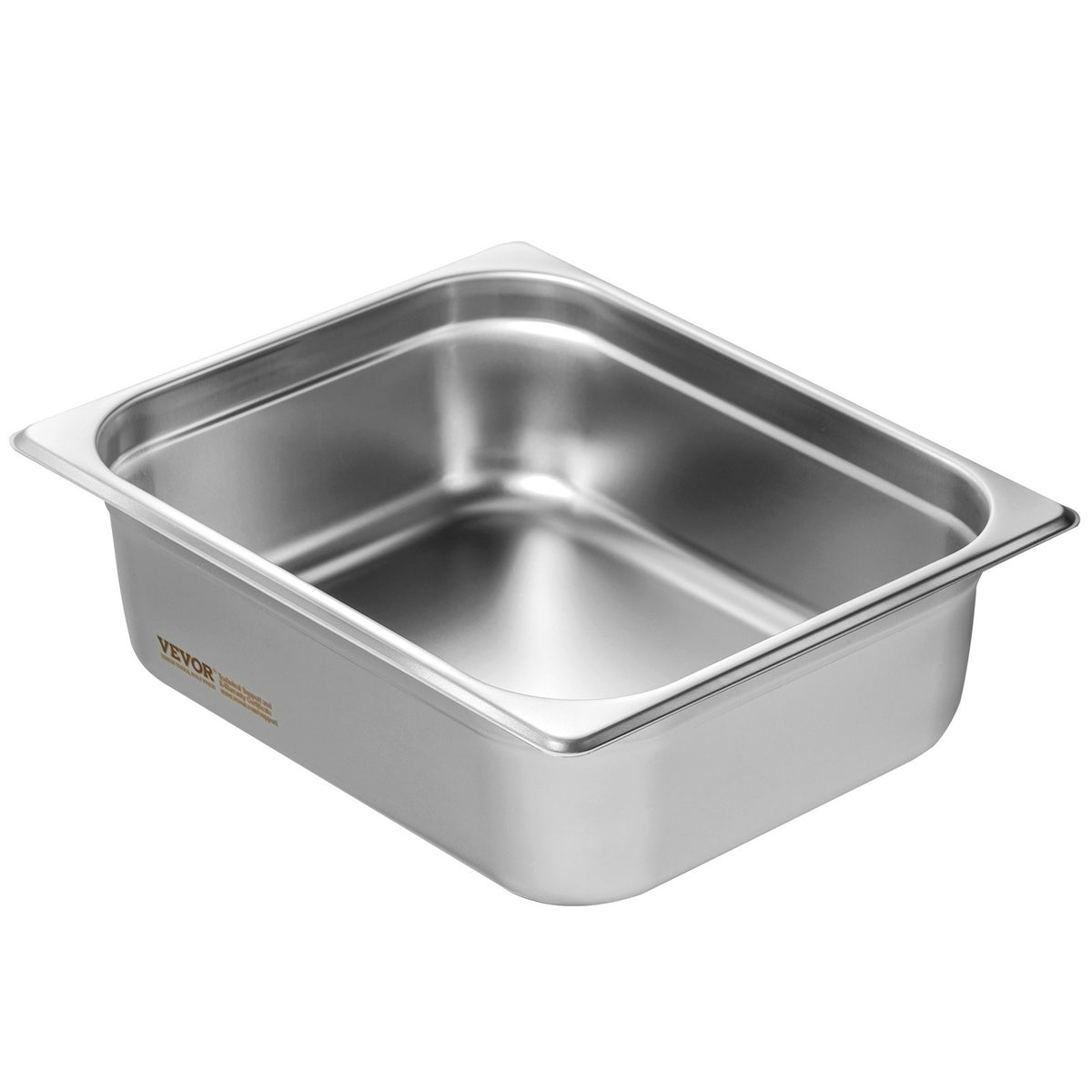8 Pack Hotel Pans, 1/2 Size Anti-Jam Steam Pan with Lid, 0.8mm Thick Stainless Steel Steam Table Pan, 4-Inch V952-12BCCPBXG8JTGXJ0JV0