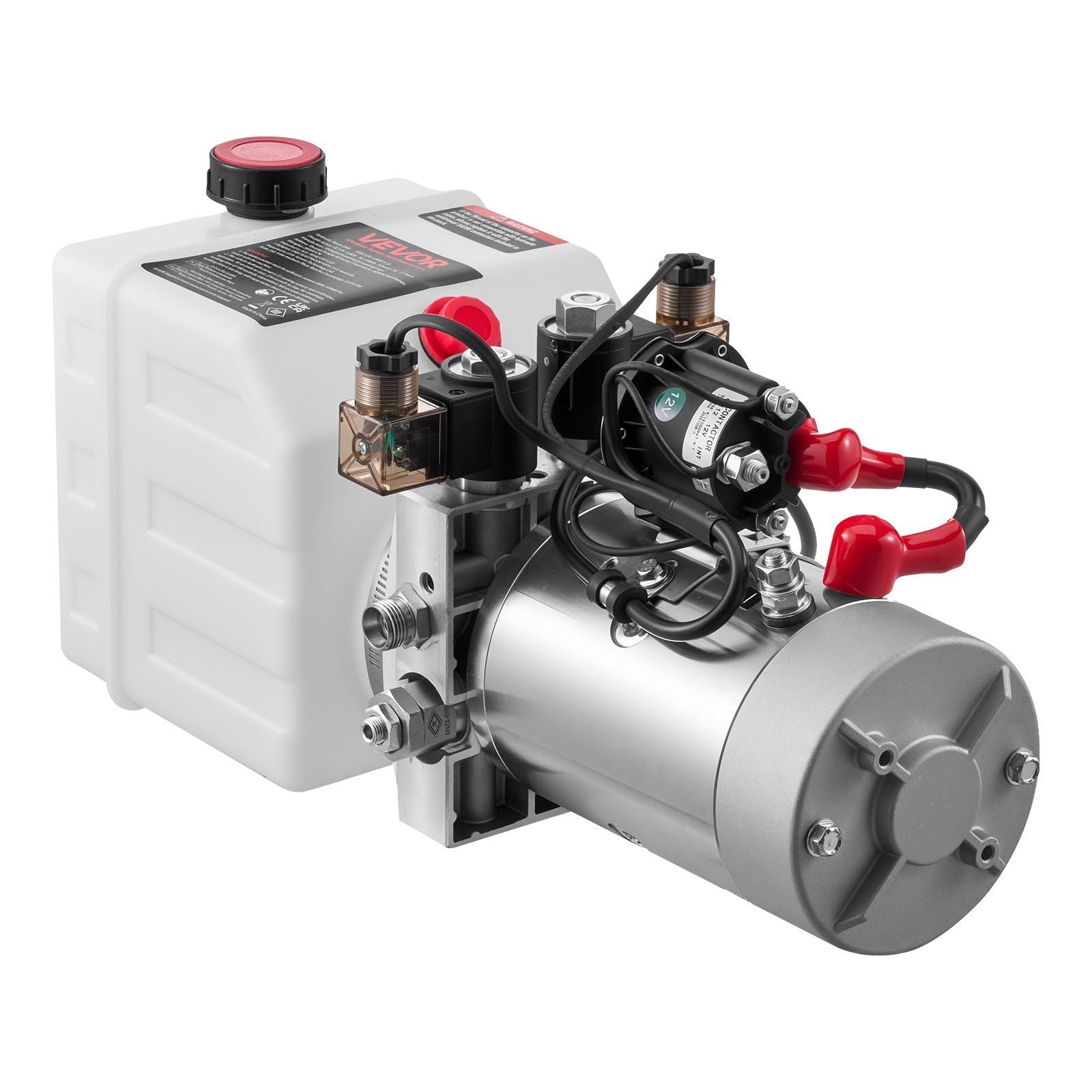 3 L Hydraulic Power Unit, Double Acting Dump Trailer Pump, 22 MPa Max Relief Pressure & 3.4 L/min Flow Rate, V952-12VSZYSLXCZYMIESA001V9