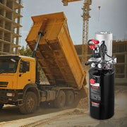 8 L Hydraulic Power Unit, Double Acting Dump Trailer Pump, 22 MPa Max Relief Pressure & 3.4 L/min Flow Rate, V952-12VSZYYXJSYX1FV09001V9