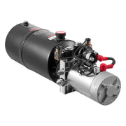 8 L Hydraulic Power Unit, Double Acting Dump Trailer Pump, 22 MPa Max Relief Pressure & 3.4 L/min Flow Rate, V952-12VSZYYXJSYX1FV09001V9